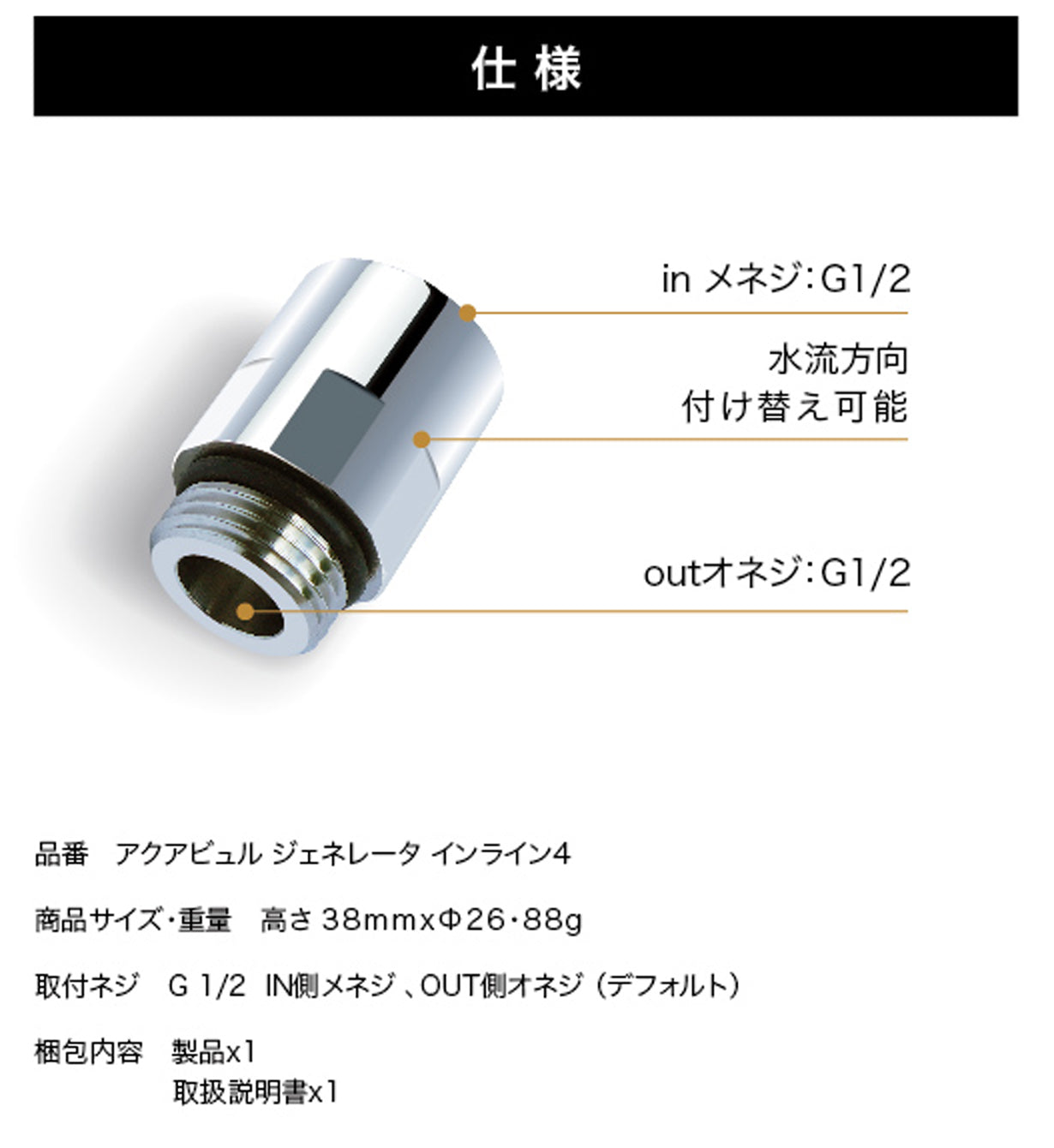 アクアビュル インライン4